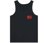 Débardeur - République Populaire de Chine - Noir - 100% Coton - Coupe Ajustée - Mixte
