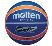 baloncesto fundido 7 plata/rojo