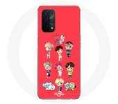 Coque pour Oppo A74 5G BTS TinyTAN Animation BT21 Affiche