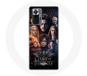 Coque pour Xiaomi Redmi Note 10 Pro Game of Thrones Saison 8 Le Trône de Fer L'affiche de L'équipage Logo Aigle Gris