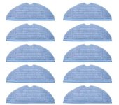 10 almohadillas de repuesto para aspiradora Xiaomi Roborock S7 T7S T7 Plus, almohadillas suaves de microfibra. azul