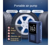 Bomba de aire para coche, 150 PSI, 60 W, inalámbrica, eléctrica, para inflar neumáticos de coche, compresor de aire portátil para neumáticos, inflador digital para neumáticos de coche