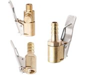 Adaptadores de bomba de aire para coche, accesorios para compresor de bomba de neumáticos con válvula de alivio, adaptador de bomba de aire de inflado rápido para neumáticos de coche.