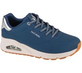 Skechers Uno-Shimmer Away, Zapatillas azul marino mujer 37 azul oscuro