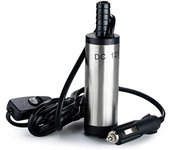 Bomba de aceite Dc 12V 38 Mm, bomba de agua, aceite, combustible diésel, bomba sumergible de agua, transferencia de combustible para coche, caravana, barco marino 17x10x6cm