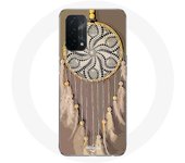 Coque pour Oppo A74 5G Attrape Rêve marron Capteur de Rêves