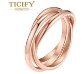 Parejas de acero de titanio titraciclina rotación giratoria y anillos ansiolíticos 5 blanco