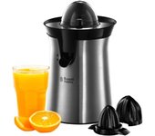 Exprimidor eléctrico RUSSELL HOBBS 22760-56 - 2 conos intercambiables - Zumo rápido de fruta fresca