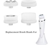 Paquete de 4 cabezales de repuesto compatibles para cepillo de limpieza facial eléctrico, cabezal de cepillo para eliminar el acné para masajeador facial