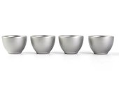 Taza de té para acampar, utensilios de cocina portátiles para Picnic al aire libre, taza de té de doble pared de titanio, taza de té para senderismo 1pcs