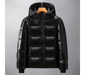 Chaqueta corta con capucha, igual para hombres y mujeres, chaqueta gruesa y cálida para hombre, chaqueta de invierno para hombre S
