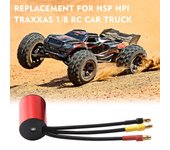 Motor sin escobillas S3670 2850KV, Motor impermeable sin sensores y disipador de calor con enchufe ESC XT60 sin escobillas de 120A 2150KV-T plug