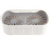 Cubo de fregona eléctrico ABS de gran capacidad, cubo de fregona doméstico autolimpiante con capa de drenaje para