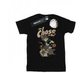 Tom And Jerry Mens The Chase Is On T-Shirt M blanco