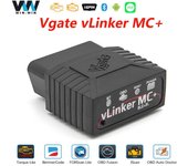 Vgate vLinker MC + para BimmerCode FORScan ELM327 V2.2 Bluetooth 4,0 OBD2 escáner OBD 2 WIFI herramientas de diagnóstico de coche mejor que ELM327 BT3.0 For Android