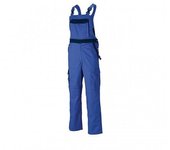 Dickies Industry 300 Mens Two Tone Work Wear Bib and Brace 30T gris/negro