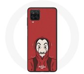 Coque Samsung Galaxy A12 la casa de papel peinture masque dali