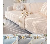 Funda de sofá de terciopelo de cristal, alfombrilla para perro y niño, Protector de muebles para sillón, fundas de sofá modernas antideslizantes para sala de estar 70x70