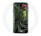 Coque pour samsung galaxy S4 Pionus Perroquet Rouge Vert