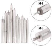 Ánodo Rod del magnesio del calentador de agua M4/M6 para los accesorios del vaporizador del radiador M4,14*140mm