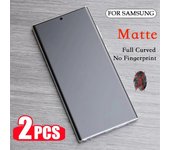 2 protectores de pantalla mate de hidrogel para Samsung Galaxy S25, S24, S23, S22 Ultra, S21 Plus, S20 FE, sin huellas dactilares, para Galaxy S25 Ultra For Samsung S25 Ultra