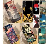 Funda artística de estilo japonés para Redmi Note 11 10 Pro, funda para Redmi Note 9 Pro 7 8 10S 11S 9A 9C K50 K40 Gaming Redmi 9