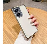 Funda para Realme C55, carcasa para Realme C55, carcasa para Realme Narzo N55, RMX3710, protección a prueba de golpes, carcasa transparente galvanizada For Realme C55