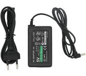 Cargador de corriente con adaptador de CA portátil compatible con consola PSP1000/2000/3000