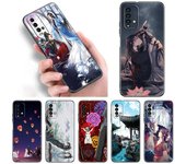 Funda de teléfono Anime Mo Dao Zu Shi para Xiaomi Redmi Note 11 10 9 8 Pro 11T 5G 10T 10S 9S 9T 9i 9C 9A 8T Funda de TPU suave negra Redmi Note 11T 5G