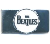 The Beatles Clip para billetes con el logotipo de Drum One Size azul/blanco