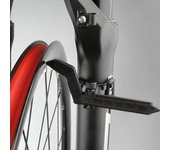 Soporte para centrar ruedas de bicicleta Herramientas de ajuste de llantas de bicicleta Herramientas de reparación de ruedas de bicicleta MTB Accesorios de ciclismo Herramienta de reparación y mantenimiento negro