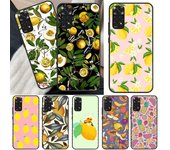 Funda de limón y fruta de verano tropical para Xiaomi Redmi Note 11 Pro 8 9 11S 10S 9S Note 10 Pro Funda para Redmi 10 10C 9A 9C Redmi 10