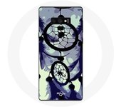 Coque pour Samsung Galaxy Note 9 Attrape Rêve violet gris et Noir
