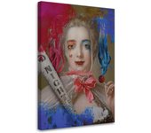 Cuadros en Lienzo La falsa Harley Queen 40x60 varios colores