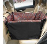 Transportines para mascotas, funda para asiento de coche para perros, alfombrilla para gatos, manta, hamaca trasera, protector impermeable, accesorios para coche. 55X60X35 camuflaje