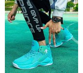 Zapatillas deportivas de caña alta para hombre, zapatillas de baloncesto auténticas de otoño, zapatillas clásicas retro cómodas para exteriores, calzado deportivo para gimnasio y fitness para mujer 36