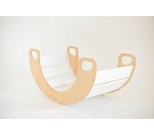 Balancín de madera Sunny - blanco blanco