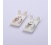 Prensatelas multifunción antiadherente de teflón para máquinas de coser: ideal para cuero y materiales deslizantes. Leather Sliding