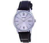 Casio Silver Dial Stainless Steel Analog Quartz MTP-V002L-7B3 MTPV002L-7 Reloj Hombre plata