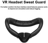 Protector facial para casco de realidad virtual, protector nasal extraíble, resistente al desgaste, transpirable, a prueba de sudor, fácil de instalar, almohadilla de espuma, accesorios de realidad virtual para Oculus/Meta Quest 2