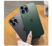 Funda de PC de lujo para iPhone 15, 16, 11, 12, 13, 14 Pro Max, carcasa translúcida mate para iPhone 15 Plus, protector de ojos para iPhone 13 mini For iPhone 15