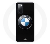 Coque pour Samsung Galaxy S20 FE BMW Logo fond noir