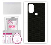 apgo Protective Skin Sticker for the back compatible with Motorola Moto G Power 2022, Wrap Film, Foil, Vinyl - Pattern Matrix