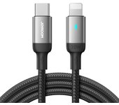 Joyroom A10 20W USB-C to Lightning Cable, 1.2m, Black