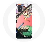 Coque pour Samsung Galaxy A71 Yamato Et Zoro One Piece Anime Poster
