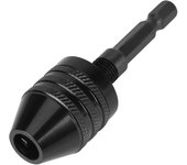 Adaptador de pinza de mandril sin llave de vástago hexagonal de 14 pulgadas con capacidad de 0,8?8 mm para taladro destornillador eléctrico