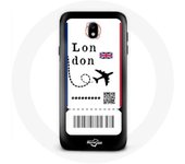 Coque pour Samsung Galaxy S5 Billet d'avion London