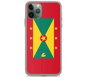 Coque iPhone - Drapeau Grenade - iPhone 11 Pro - Souple - Multicolore - Protección óptima