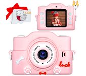 Juguete navideño 70, 1080P HD, temporizador, 8x, música y juegos, tarjeta de memoria de 32 GB, fácil de usar, manual de instrucciones en japonés, cámara para niños, regalo, megapíxeles.