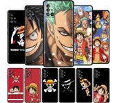 Funda de una pieza para Samsung Galaxy A52 A12 A32 A51 A21s A71 A13 A53 A22 A31 A72 A03 A02s A41, carcasa negra para teléfono Samsung A52 4G(5G)